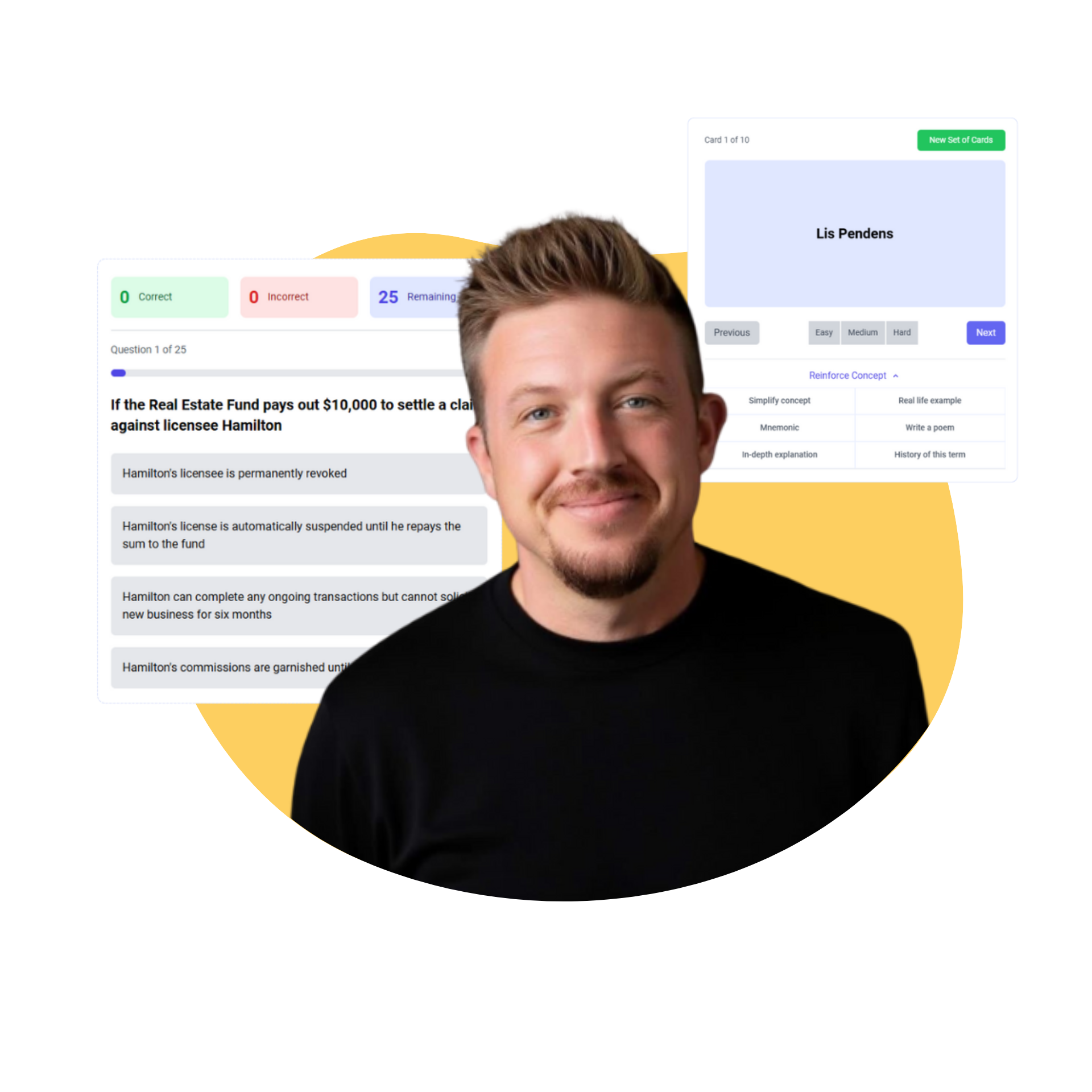 Real estate exam preparation